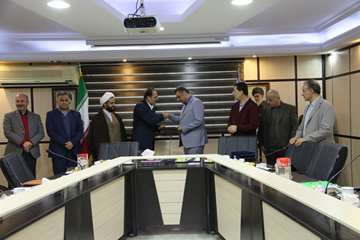 مراسم تکریم و معارفه سرپرست مرکز آموزشی و درمانی روانپزشکی رازی (امین آباد)